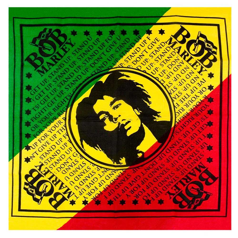 BOB MARLEY ボブマーリー (生誕 80年 ) - Rights Bandana / 限定 / バンダナ - PGS